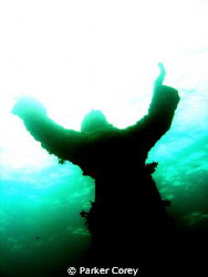 Christ of the Abyss even more godly. by Parker Corey 